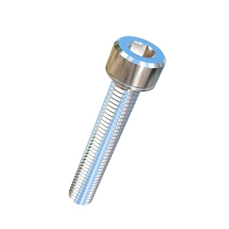 M5-0.80 Socket Head Cap Screw, Plain Titanium, 30 Mm Length